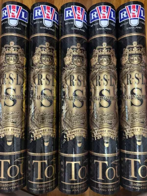 RSL Supreme Badminton Shuttlecocks - 100% Authentic
