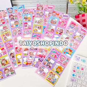 TAIYO Stiker Cerita Tulis Karakter Writable Sticker Komik Tempel Bercerita Hiasan Aksesoris Mainan