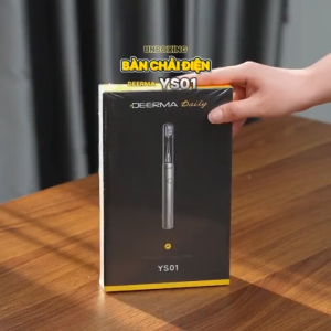 Bàn chải điện Deerma YS01 - Bảo hành chính hãng 12 tháng - 6 chế độ làm sạch khử Khuẩn UV 9999% chống nước.