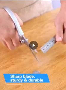 Pelbagai fungsi tugas SK5 Japan Multifunction Heavy Duty Kitchen Scissors Kitchen Shears / Gunting Dapur Heavy Duty Ikan tulang bone daging meat