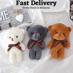 Teddy Bear Plush Toy Mini Bear Doll Bouquet Birthday Gift Wedding Valentine Christmas Girlfriend Door Gift {Ready Stock}