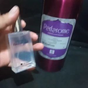 Perfarome Eau de Parfum BIBIT BIANG 30ml - Aroma Floral/Citrus Tahan Lama Botol Spray Kaca Transparan
