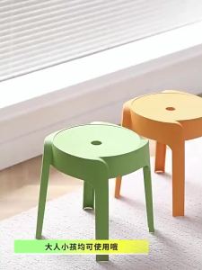 Anti-slip Thick Sturdy Plastic Stool
