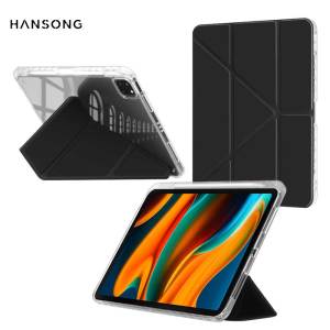 Ốp Lưng TPU Trong Suốt Chữ Y Cho iPad Thế Hệ Thứ 10 Air 4/5/6 Pro 11/12.9 Mini 6/7 - Vỏ Bảo Vệ Tự Động Đánh Thức/Ngủ Tính Năng