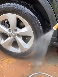 Cordless Pressure Washer with Lithium Battery Heavy Duty Portable Pressure Washer Gun Powerful Spray Nozzle for Cars Motorcycles Trucks Boats Home Patio Driveway Professionals DIY Cleaning Pressure Washer Gun Outdoor Cleaning Tool