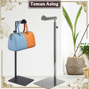 Gantungan Tas Aesthetic / Gantungan Display Tas Stainless Steel Berdiri / Countertop Adjustable Display Holder