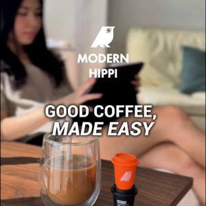 Modern Hippi Coffee Optimistic Dawn Light Roast | 24 Cups | Premium Arabica | No Machine Needed