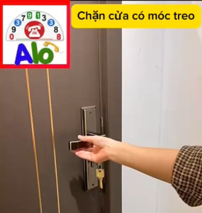 Miếng Cao Su Chặn Cửa Hình Chiếc Lá Chặn Cửa Chống Va Đập Chống Gió Giảm Ồn