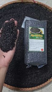 5kg gạo lứt đen dẻo (đóng mỗi túi 1 kg hút chân không) - Hoài Linh Điện Biên - Nấu không cần ngâm dẻo mềm thơm ngon.