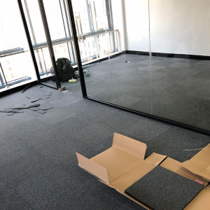 Office Room Cube Carpet Commercial Patchwork Parka Thickened Full-Laid Room Large Area Full-Laid Cement Floor Directly Laid