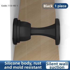 No Drill Strong Magnetic Anti-Collision Invisible Door Stop