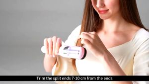 Auto Split Ends Trimmer Split End Remover Hair Trimmer 2-in-1 Hair Clipper Hair Edge Multi-functional Hair Crusher Hair