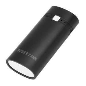 Aideepen | Hộp Pin Dự Phòng 2x18650 Dual Type-C USB Không Cần Hàn Vỏ Nguồn Di Động DC 5V 2.1A Đến 5V 2.4A Tương Thích Với Aideepen
