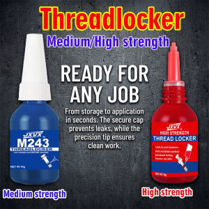 10g Threadlocker Thread Adhesive Anaerobic Adhesive—anti-loosening anti-slip fastening and vibration-resistant.