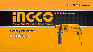 INGCO 650W ROTARY HAMMER DRILL | SDS PLUS | RGH6528