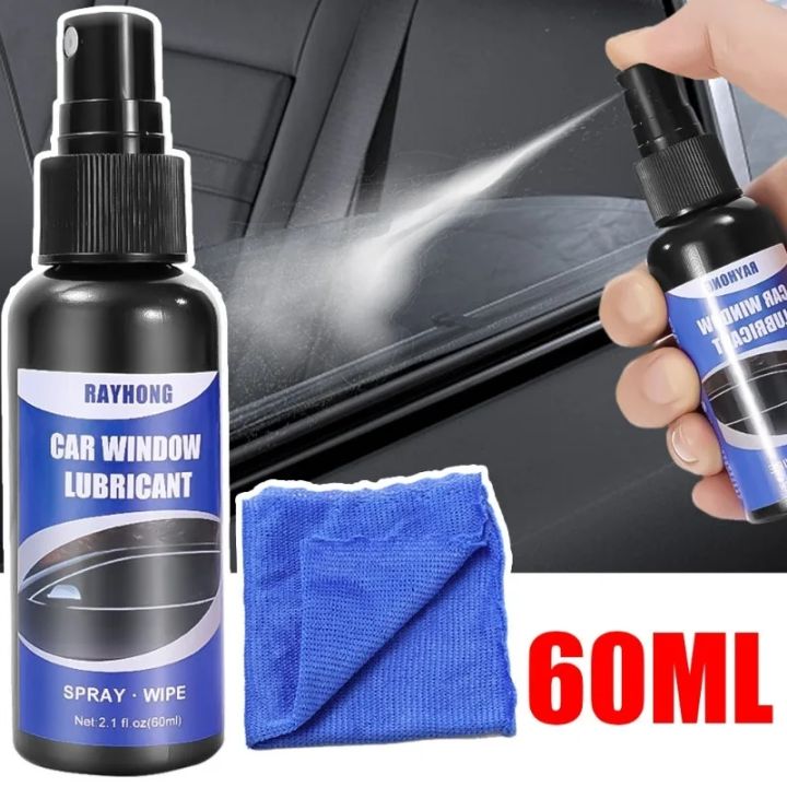 60ml Car Window Lubricant Sunroof Track Sealant Strip Lubrication Spray