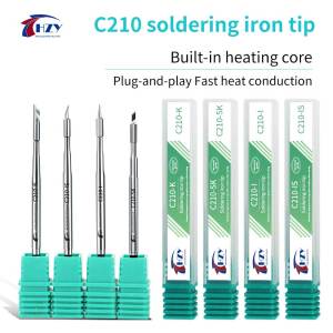 HZY C210-K/SK/I/IS Soldering Iron Tips Welding Tools Universal 210 Handle Electric Soldering Iron Soldering Station Repair Tools
