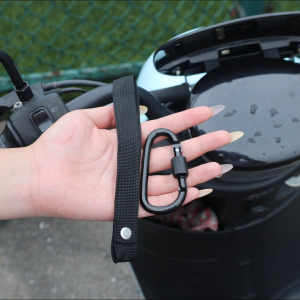 3Pcs Universal Front-Mounted Hook for Motorcycle No Drilling Bicycle Helmet Hanging Hook Durable Motorcycle Front Handlebar Helmet Hanging Buckles Outdoor Stroller Handle Hooks