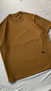 weerstand ind - Cotton Combed T-Shirt Kaos Polos Oversize Brown 20s