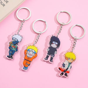 Naruto Acrylic Keychain Cartoon Key Ring Pendant