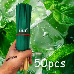 แท่งอโรมาเธอราพีมิ้นต์สด มิ้นต์ช่วยให้ความสดชื่นและปรับปรุงคุณภาพอากาศ เหมาะสำหรับโยคะและการทำสมาธิ บ้าน ห้องนั่งเล่น ห้องน้ำชา โรงแรม กิจกรรมกลางแจ้ง พกพาสะดวก