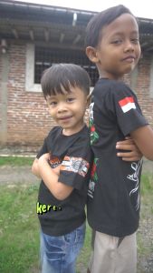 KAOS SYEKHERMANIA \"SANTRI AS-SALAM\" Lengan Pendek Ukuran Anak & Dewasa (Free Stiker)