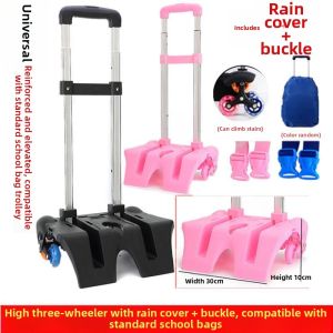 Detachable Foldable Stair-Climbing Trolley Bookbag Frame