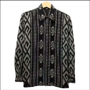 KEMEJA TENUN LENGAN PANJANG