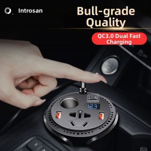 HSC | Fast Charging Car Inverter 12V to 220V