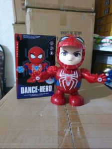 Đồ chơi Người khổng lồ xanh Hulk Spider man Iron Man nhảy múa phát nhạc vui nhộn