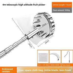 MONLEYTA | High-Reach Carbon Fiber Extendable Fruit Picker
