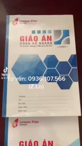 Giáo Án A4 300 Trang Hải Tiến - MS 3583 - Chất Lượng Cao