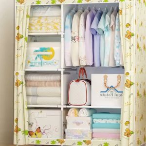 NEW!!!! ตู้เสื้อผ้า ตู้เสื้อผ้าขนาดใหญ่ ตู้เสื้อผ้า ป้องกันฝุ่น กันน้ำ ป้องกันความชื้น ตู้เก็บของ ความจุสูง ประหยัดพื้นที่