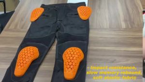 CE Certified Motorcycle Jeans with Knee Pads Hip Protectors Crotch Board Pants Insert Protective Inner Gear Motorbike Trousers