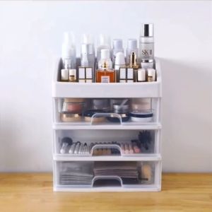 2/3/4/5Layer dura box make up drawer organizer for school supplies office organizer desk storage mini drawers for desk organizer office file cabinet muji storage organizer box desktop shelf vanity organizer desktop drawer organizer makeup drawer organizer