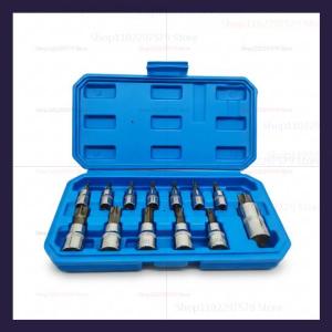 OLOEY | 13pcs Torx Key Kit Auto Repair Tool Screwdriver Set Impact Socket Wrench Head Bicycle Car Mechanical Workshop Tools Repair Kit