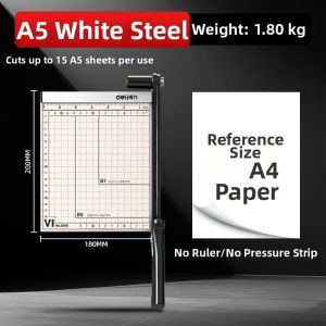 deli | Manual Paper Cutting Machine for Home and Office