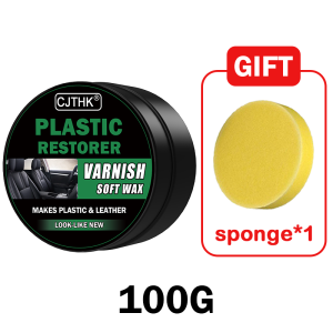 Car Plastic Restorer Back To Black Gloss Auto Interior Leather & Panel Renewal Wax Coating Agent Auto Polish And Repair Coating