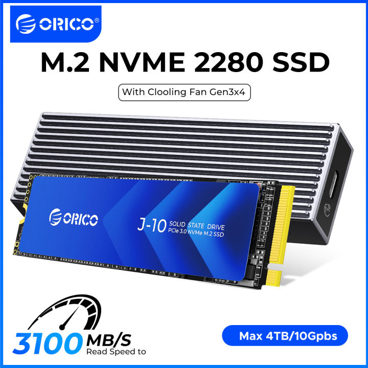 ORICO M2 NVMe SSD Case Aluminum 10Gbps GEN2 Type C SSD
