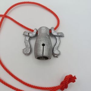 บักขิก(อลูนิเนียม) กระดิ่งวัว ขิกวัวควายเชือกแดง