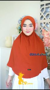 hijab siria tali crincle xl/ nonpad tali crinclexl/hijab seharihari crinclexl