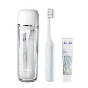 Hayan | Portable Multi-Function Travel Toothbrush Cup with Foldable Toothbrush and Storage Box