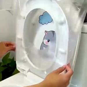 KAIHUA Alas Toilet Seat Cover Disposable Antibacterial Waterproof Travel PR162