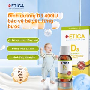 Giọt Vitamin D3 và K cho Trẻ Sơ Sinh