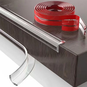 1/2/3M Table Edge Guard Furniture Corner Protector Strip Self Adhesive Transparent Kids Collision Proof Soft Bumper Baby Safety