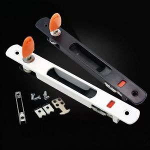 Sliding Door Hook Lock with Key