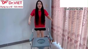 GHẾ BÔ KHÔNG BÁNH XE KHUNG THÉP MẶT NHỰA LUCASS G-26