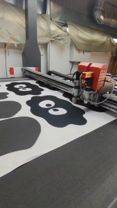 Cartoon expression bathroom non-slip mat absorbent quick-drying and easy-to-clean non-slip mat diatom mud material toilet kitchen mat indoor entrance door mat bedroom carpet