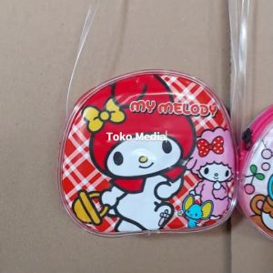 Selempang Mika Anak Perempuan my melody Dompet Oval kecil