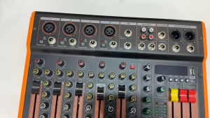 【COD】4/6 channel mixer /mixer audio/99dsp digital mixer 6 saluran murah profesional/soundcard/4 chanel ashlley mixer dengan amplifier bluetooth port usb/48v daya phantom mixer power amplifier